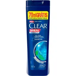 Sh Clear Men A Caspa Ice Cool Menthol 400Ml Grts 70Ml