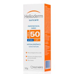 Prot Solar Helioderm Facial C/ Cor Fps50 50G @