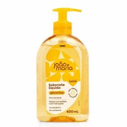 Sabonete Liquido Joao E Maria Bebe Glicerina 400ml