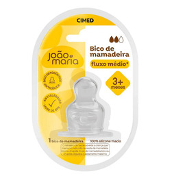 Bico Mamadeira Joao e Maria Fluxo Medio
