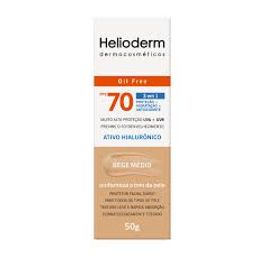 Prot Solar Helioderm Facial Bege Medio Fps70 50G