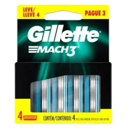 Carga Gillette Mach 3 Regular Lv4 Pg3