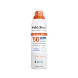 Protetor Solar Helioderm Spray FPS50 200ml