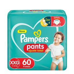 Fralda Pampers Pants Ajuste Total Top Xxg C/60