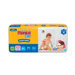 Turma da Monica Baby Jumbo Shortinho M 34 Fr