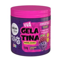 Gelatina Salon Line Kids #Todecacho Uva 550G