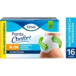 Tena Roupa Intima Pants Confort P/M C/16