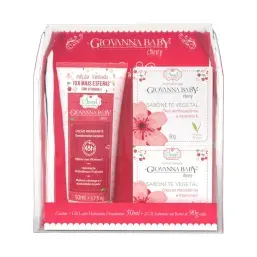 Kit Giovanna Baby Hidrat 50Ml+2 Sab Vegetal Cherry 90G