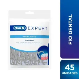 Fio Dental Oral B Expert Floss Picks C/45