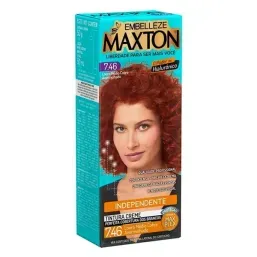 Kit Maxton Pratica 7.46 Louro Medio Cobre Avermelhado