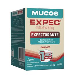 Mucos Expec 600Mg 10 Envelopes