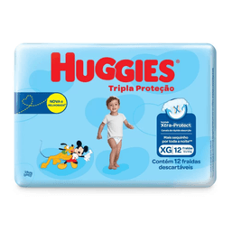 Fralda Huggies Trip Prot Jumbinho Xg C/12