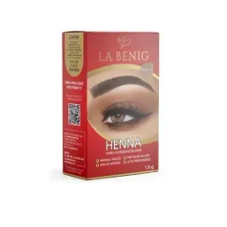 Kit Henna La Benig Preto 1,5G