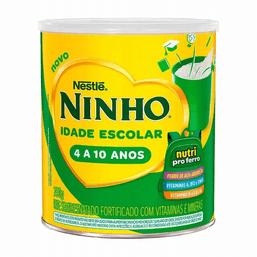 Leite Ninho Semidesnatado Idade Escolar 750G