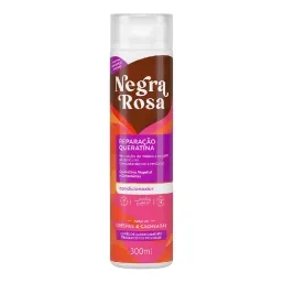 Cond Negra Rosa Reposicao Queratina 300Ml
