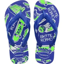 Havaianas Kids Athletic Branco/Azul Naval 29/30