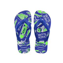 Havaianas Kids Athletic Branco/Azul Naval 25/26