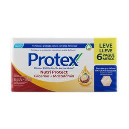 Kit Sab Protex Macadamia C/6 85G