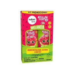 Kit Sh+Cond Salon Line Kids #Todecacho Melancia 300Ml+200Ml