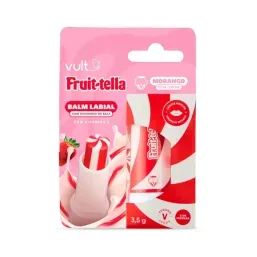 Balm Labial Vult Fruittella Morango C/ Creme 3,5G