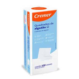 Cremer Algodao Quadrado 100 Un
