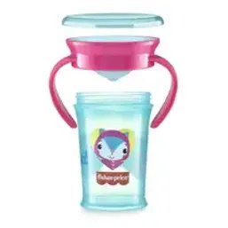 Fisher Price Copo Treinamento 360 First Moments Rosa Candy 210Ml