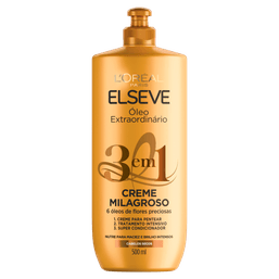 Cr Elseve Milagroso Oleo Extraordinario 3Em1 500Ml
