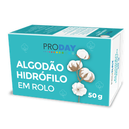 Algodao Proday Hidrofilo Rolo 50G