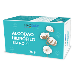 Algodao Proday Hidrofilo Rolo 25G