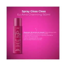 Spray Capilar Charming Brilho Gloss 150Ml