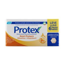 Kit Sab Protex Vitamina E C/6 85G
