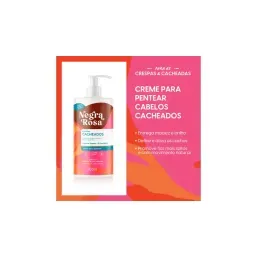 Cr Pentear Negra Rosa Cachos 500Ml