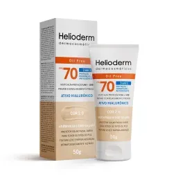 Prot Solar Helioderm Facial Bege Claro Fps70 50G