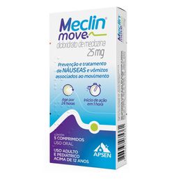 Meclin Move 25Mg 5 Cprs