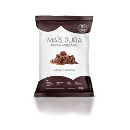 Pipoca Artesanal Mais Pura Cacau Original 100G