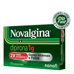 Novalgina 1g caixa com 10 comprimidos