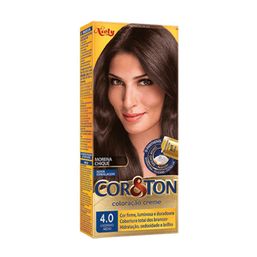Kit Tintura Cor & Ton 4.0 Castanho Médio