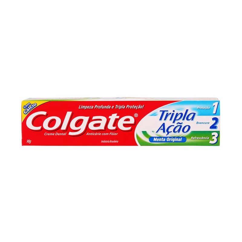 Creme Dental Colgate Tripla A  o Menta 90g  0