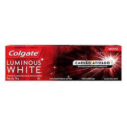 Creme Dental Colgate Luminous White Carvão 70g