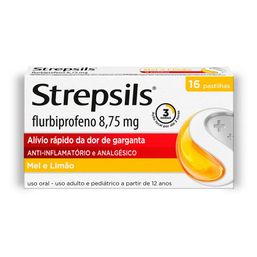 Strepsils Mel e Limão 16 pastilhas