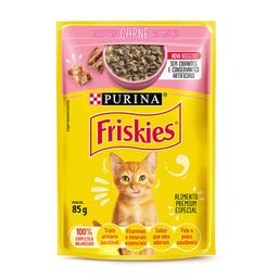 FRISKIES Sachê Filhotes Carne ao Molho 85g