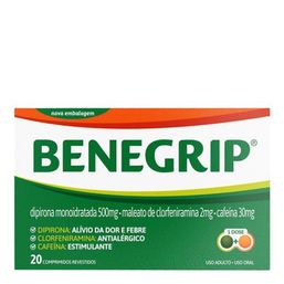 Benegrip 20 Comprimidos