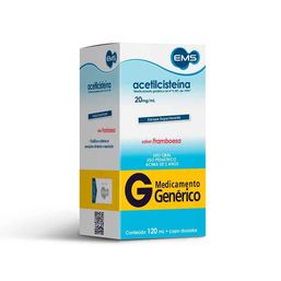 Acetilcisteína 20mg/ml Xarope Infantil 120ml EMS