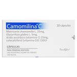 Camomilina C com 20 C psulas  0