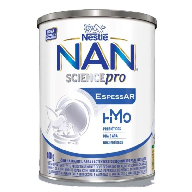 F rmula Infantil NAN EspessAR Nestl  0 a 12 meses 800g   0