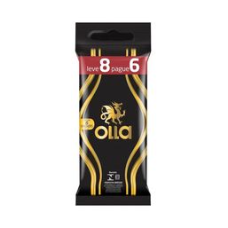 Preservativos Olla Lubrificados Leve 8 Pague 6