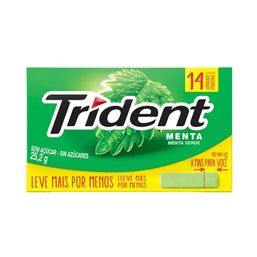 Trident Menta 14 unidades 25,2g