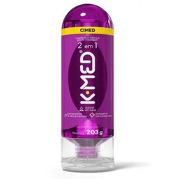 K-MED 2 em 1 Gel Lubrificante e de Massagem 200ml