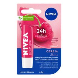 Hidratante Labial Nivea Cereja Shine 4,8g