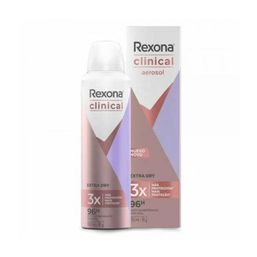 Desodorante Rexona Aerosol 3X Woman Clinical Extra Dry 150Ml